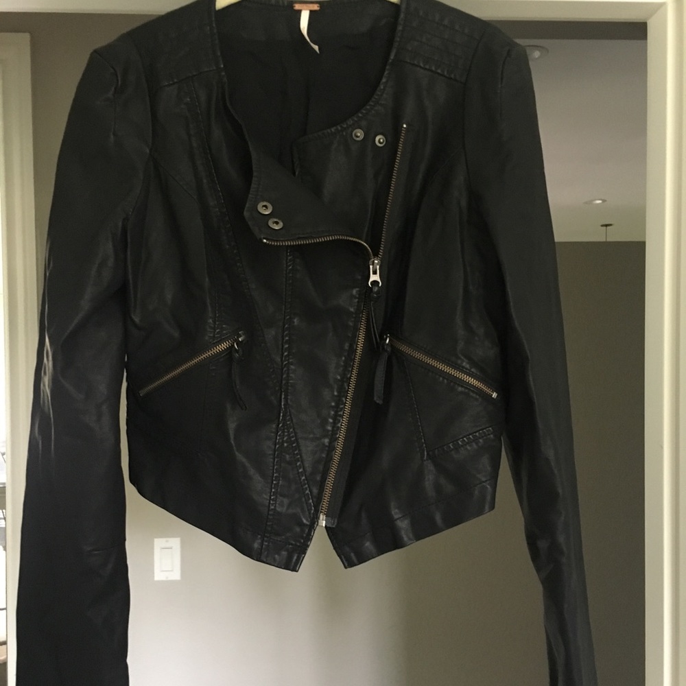Leather jacket
